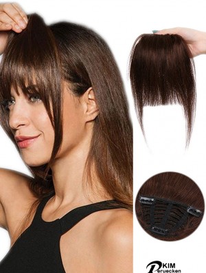 Clip in Fringe Dicke Bangs Menschliches Haar Stück