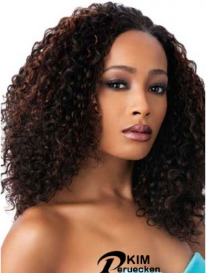 Afrikanische Perücken Zum Verkauf Mit Capless Synthetic Brown Color Kinky Style