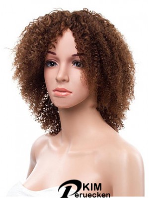 Kurze Afroamerikaner Frisuren Remy Human Lace Front Brown Farbe