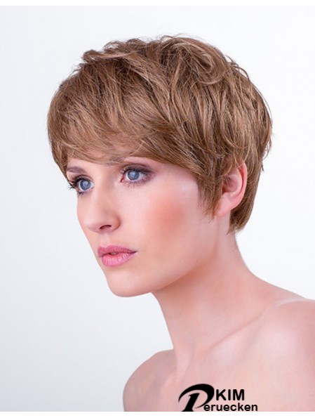 Synthetisches Monofilament 6  inchBoycuts Straight Auburn Short Hairstyles