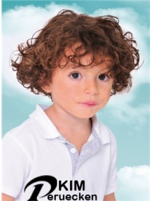 Kinder Perücke Mit Capless Curly Style Kurze Länge