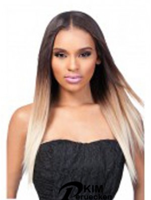 20  inchOmbre / 2 Tone Lace Front Perücken für schwarze Frauen